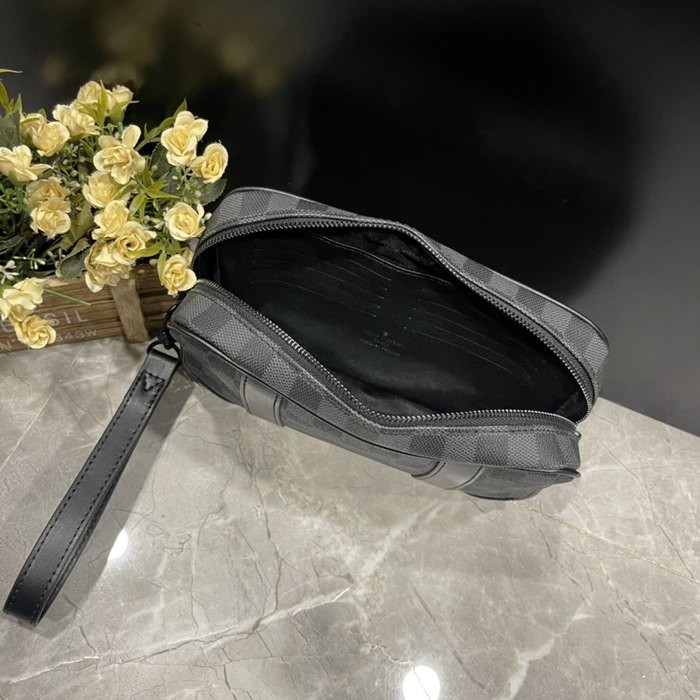 M82076 黑格 Pochette Kasai 手拿包25x16x6.5cm-5