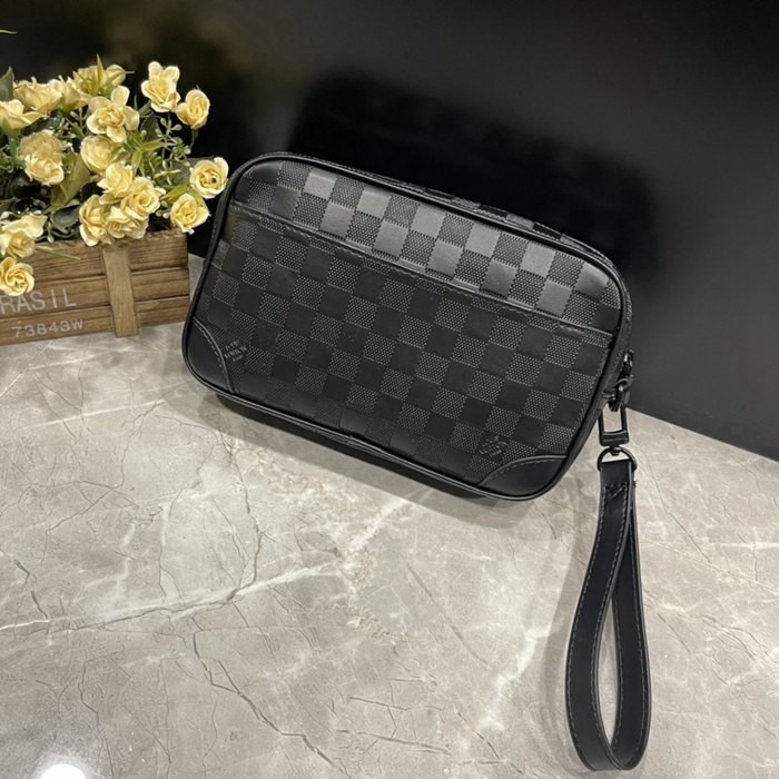 M82076 壓格 Pochette Kasai 手拿包25x16x6.5cm-2