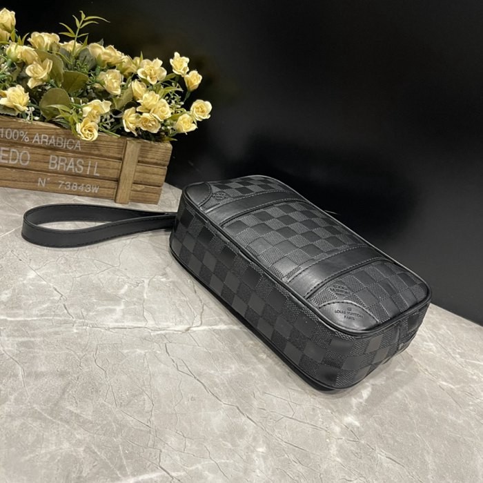 M82076 壓格 Pochette Kasai 手拿包25x16x6.5cm-3