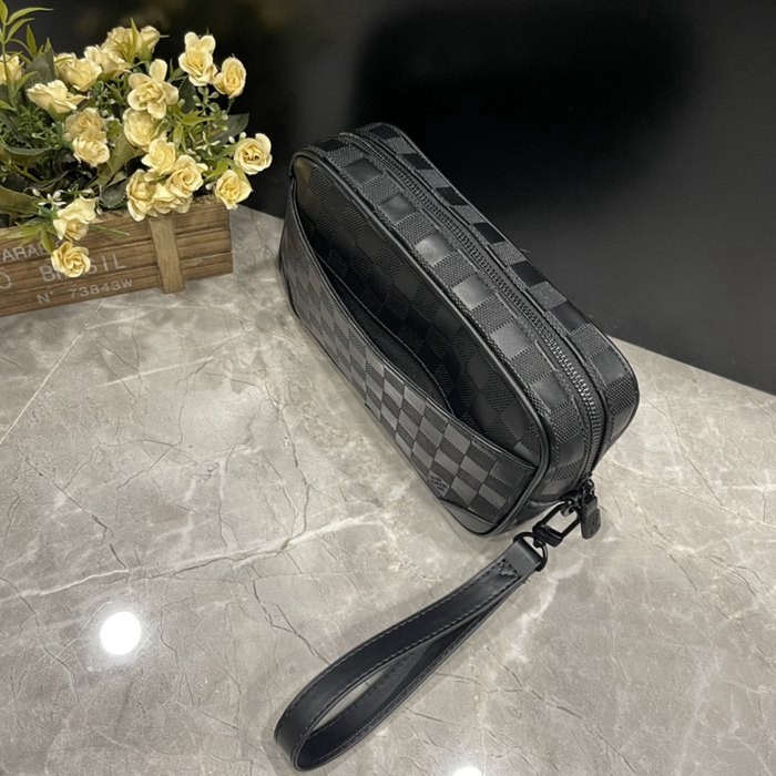 M82076 壓格 Pochette Kasai 手拿包25x16x6.5cm-4