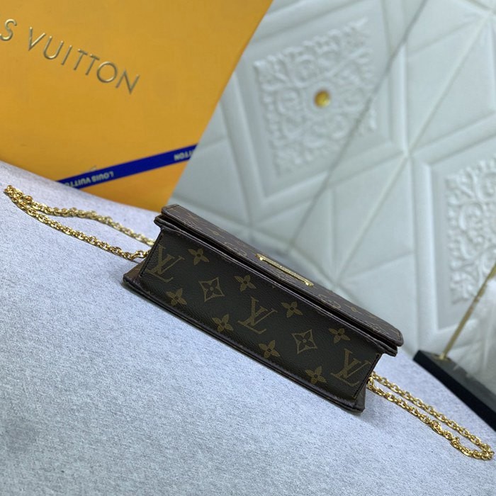 M82509老花 Lily wallet on chain 包 20.5x10x3.5cm-3