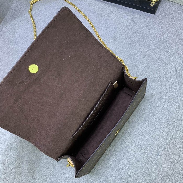 M82509老花 Lily wallet on chain 包 20.5x10x3.5cm-4