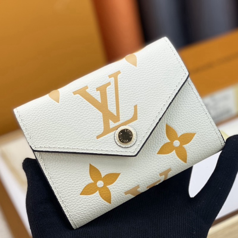 m80086 VICTORINE 錢夾 白金色12x9.5x1.5