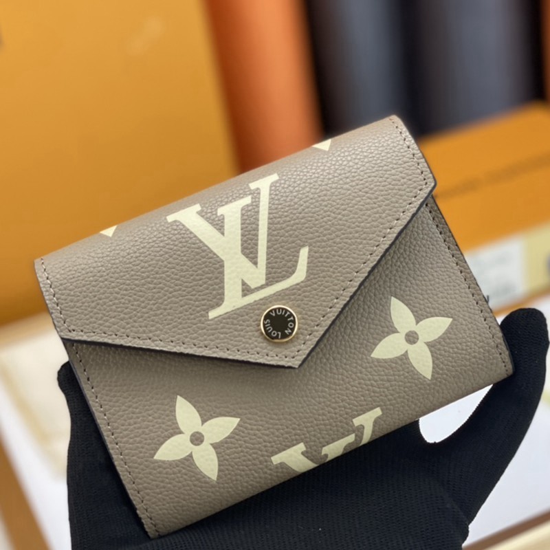m80086 VICTORINE 錢夾 灰色12x9.5x1.5