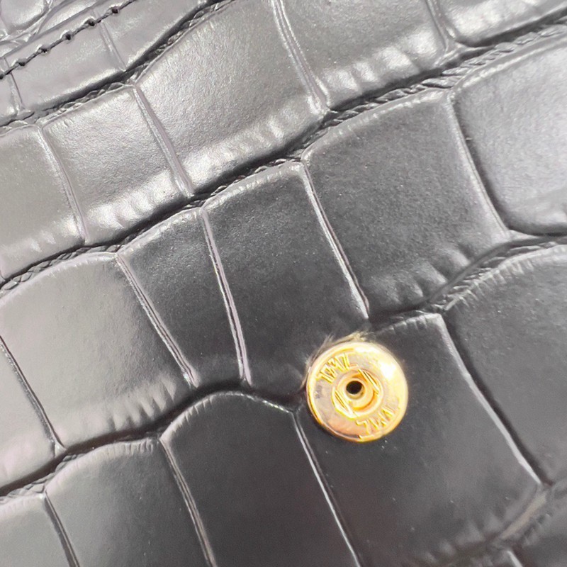 1960 黑色 長夾 19x10.5x3.5-8
