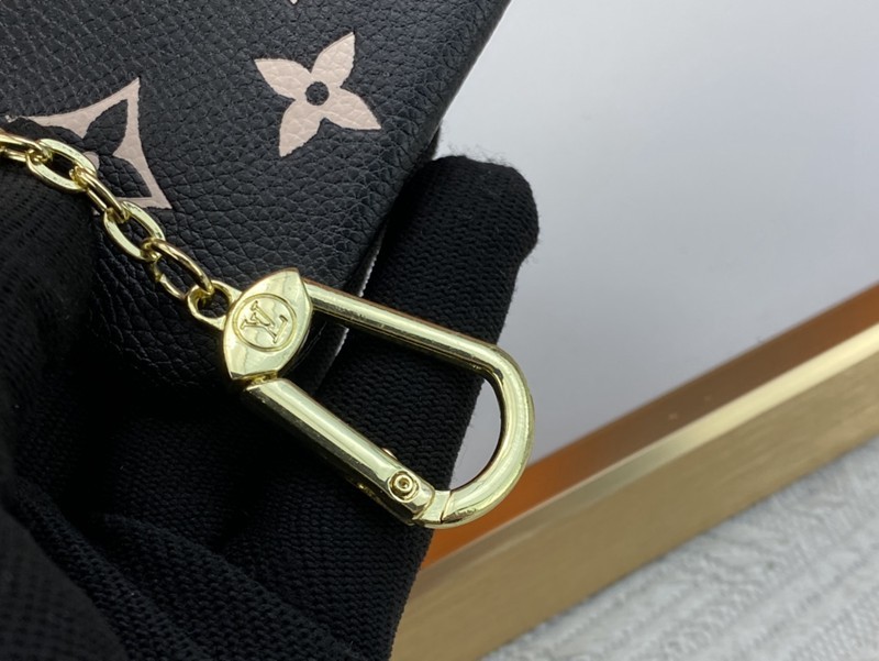 62650 Damier 黑色零錢包 12x7cm-6