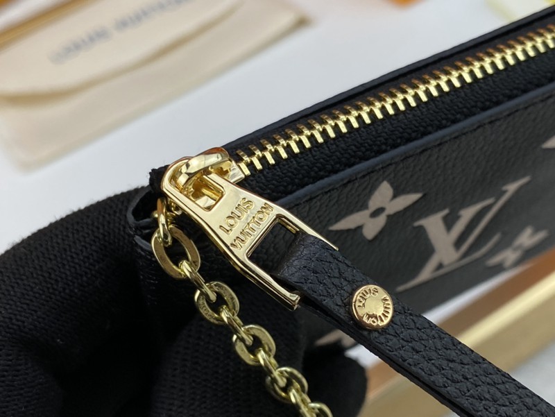 62650 Damier 黑色零錢包 12x7cm-5