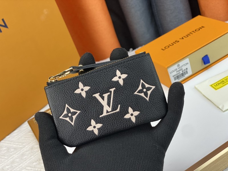 62650 Damier 黑色零錢包 12x7cm-9