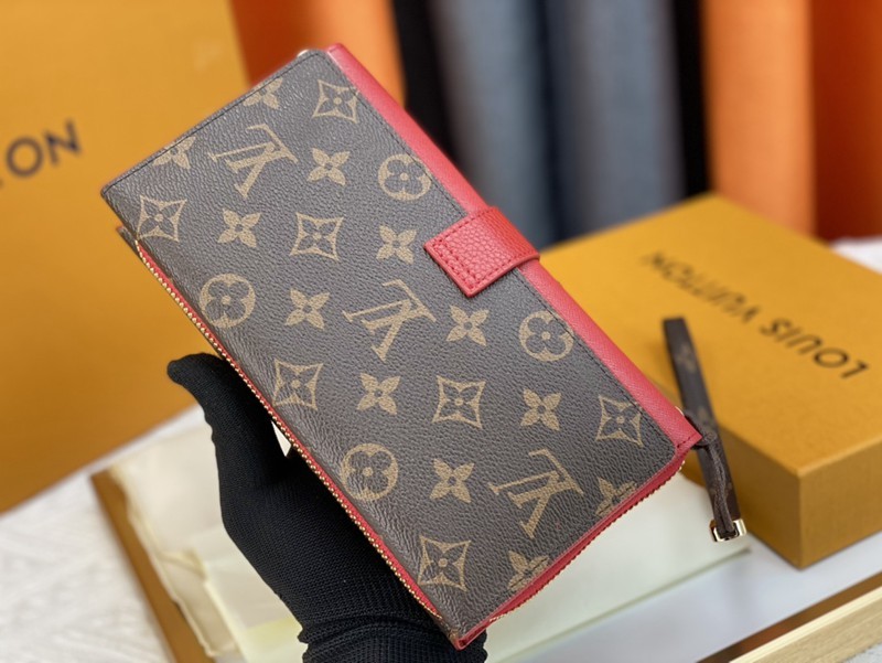 M61278 紅色 長夾 22x10x3.5cm-2