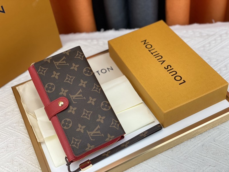 M61278 紅色 長夾 22x10x3.5cm-9