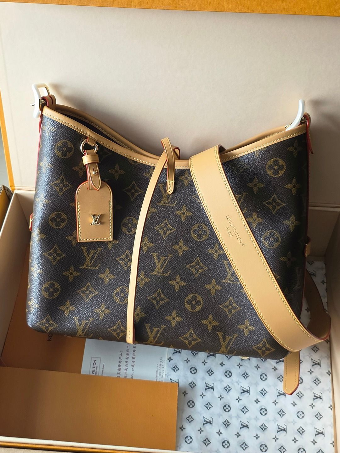 原單M46203 Carryall小號老花-8