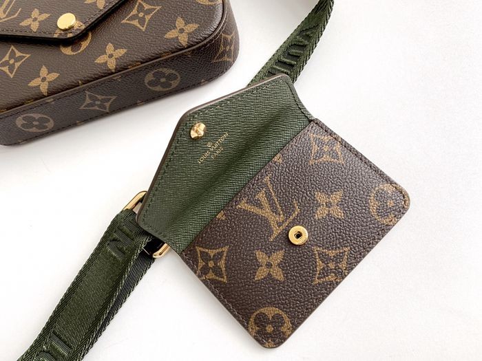 M80091  FELICIE STRAP 手袋三件套 原單 17x9.6x3.5cm-3