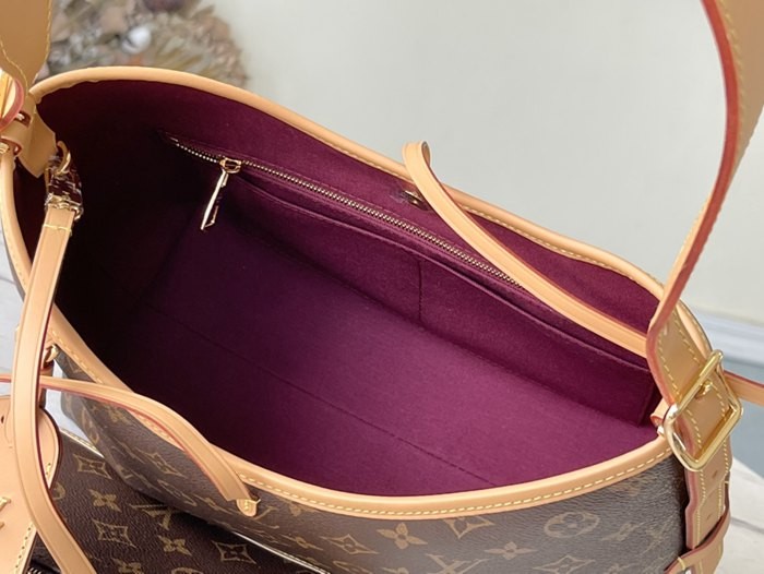 M46203 老花 中古 Monogram 包 29x12x24cm 原單-9